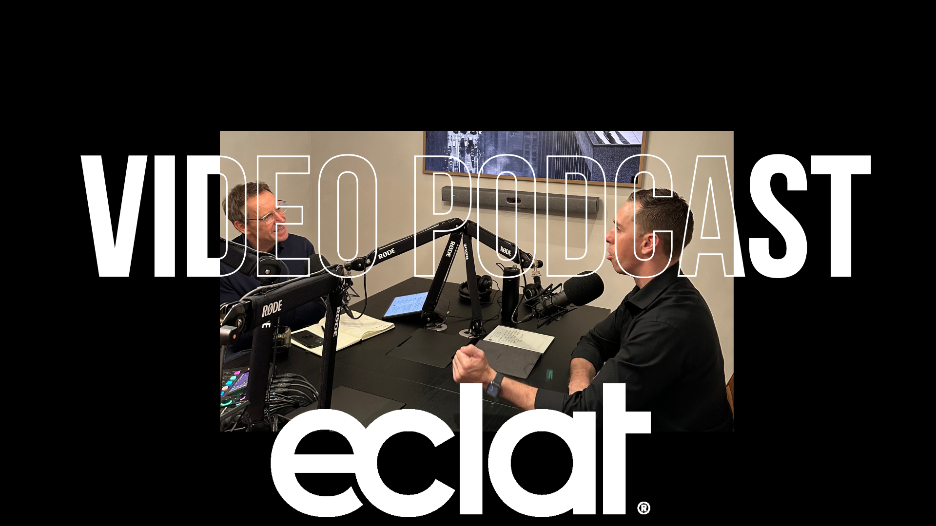 Video podcast studio hire Melbourne. Eclat Hawthorne East. Video podcast recording and editing